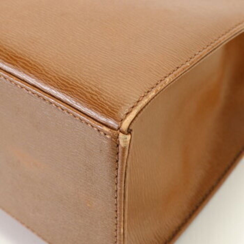 Christian Dior leather shoulder bag crossbody handbag brown - Picture 9 of 14